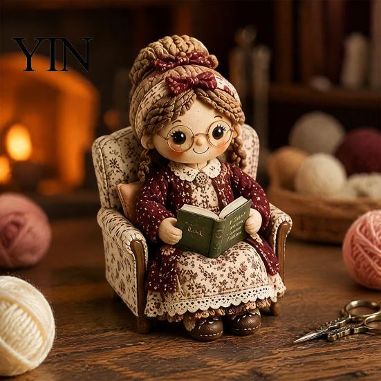Unique Handmade Birthday Gifts Patchwork Doll DIY Kit, Cute Fabric Stuffed Figure Sewing Creative Activity for Stress Relief Floral Girl Craft