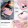 For iPhone 16 Plus Case Small Wavy Edge Compatible with MagSafe Anti-Drop PC+TPU Phone Cover