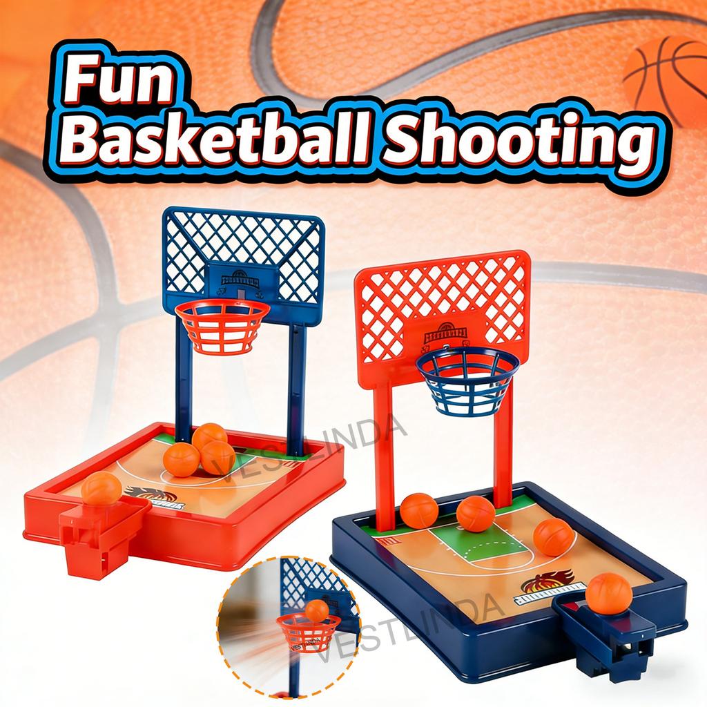 Mini Basketball Catapult Plaything Portable Desktop Fingertip Basketball Game Indoor Outdoor Multiplayer Interaction Fun Novelty toys