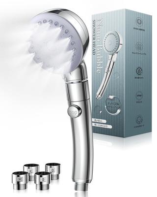 Głowica prysznicowa Benlera Micro Nano Bubble Premium Angle Water Saving Shower Head Water Stop at Hand 3 Stage Mode Ultra Fine Bubble Shower Head Pore Care