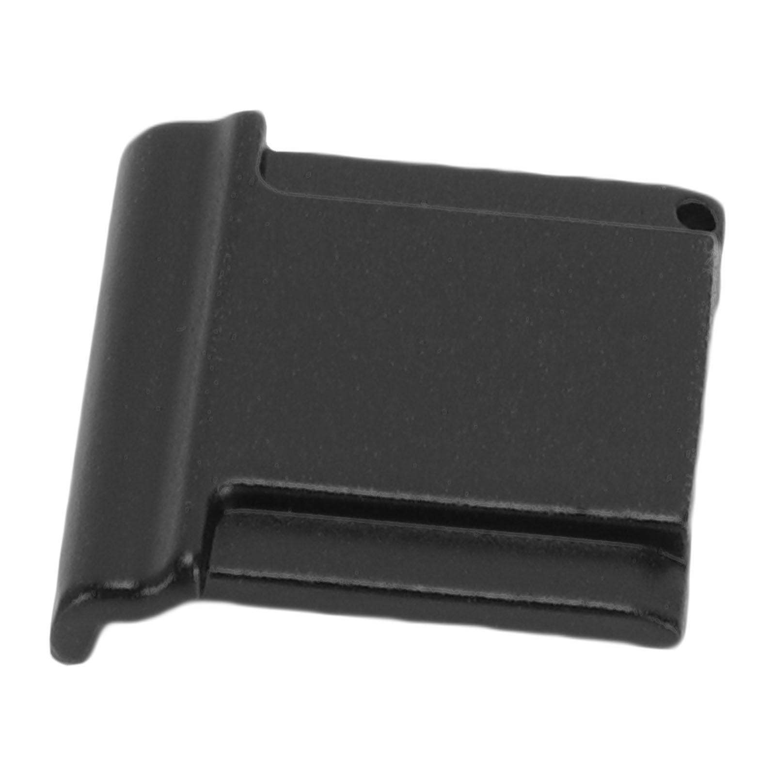 Hot Shoe Cover Geschikt voor GR3 GR3X GR3X HDF GR4 Camera Stofdicht Metalen Hot Shoe Beschermer Zwart zwart