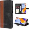 Case - E.F.CONNECTION - For Xiaomi Redmi Note 11 Pro - Scratch-Resistant - Two-Tone Synthetic Leather - Wallet