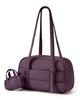 BAGSMART Women's Shoulder Bag Lightweight Fluffy Crossbody Bag Quilted Handbag for Daily Travel Dating And Work