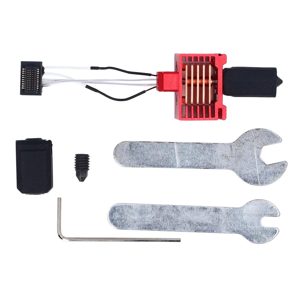 Hotend for TZ3.0 P1 Series 3D Printer Extruder Upgrade Hot End with Hardened Steel Nozzle Silicone