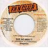 7inch Record SIMPLETON  She No Mek It NONE Fan Club Record 2000 Jamaica Reggae Ska  Dub Used