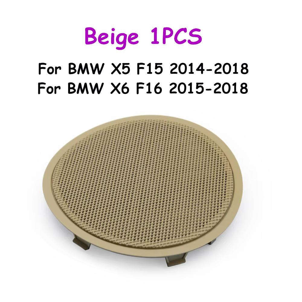 F15 F16 Auto Vorder- Hintertür Links Rechts Hupe Lautsprecher Gitter Sound Audio Abdeckung Ersatz für BMW X5 X6 2014-2018