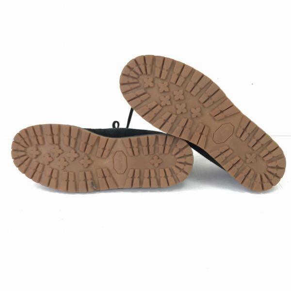 Terrem Vibram Sole Leather Suede Short Boots [26.026.5/Black](USED)