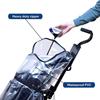 Golf Bag Protective Cover Translucent Golf Cart Travel Bag Rain Hood Wear Resistant Golfing Bag Protector Easy To Use