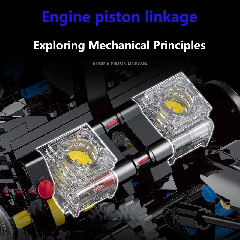 638 stk Klassiske motorsykkel byggemodellblokker Moto Road Racer Murstein Julegaver Leker til Barn Gutter Barn Voksen Teknisk