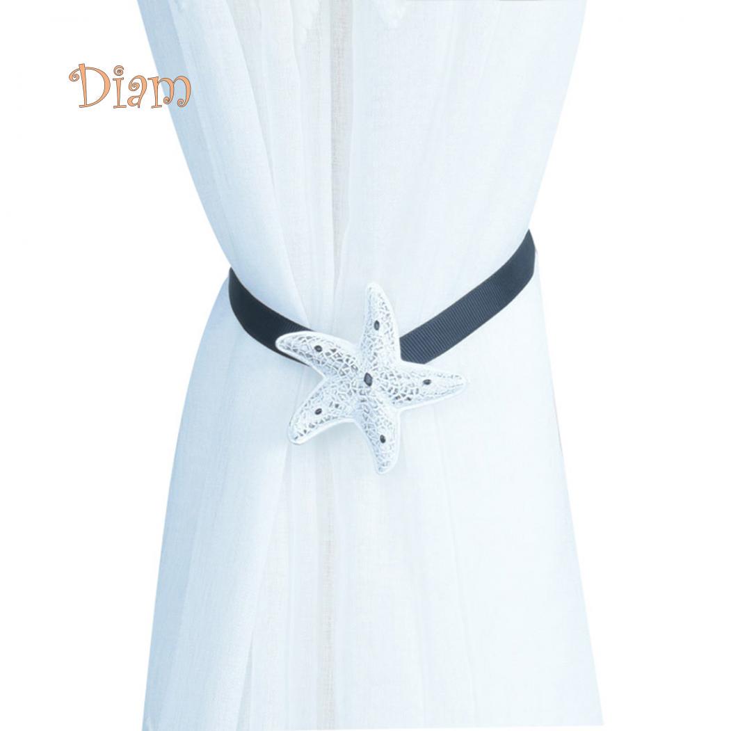 

Elens Store Морская Морская Звезда Магнитная Пряжка Для Занавеса Подхват Держатель Клип Декор Спальни One Size чёрный