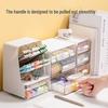 Transparent Multi-Functional Desk Storage Drawer with Large-Capacity Compartments