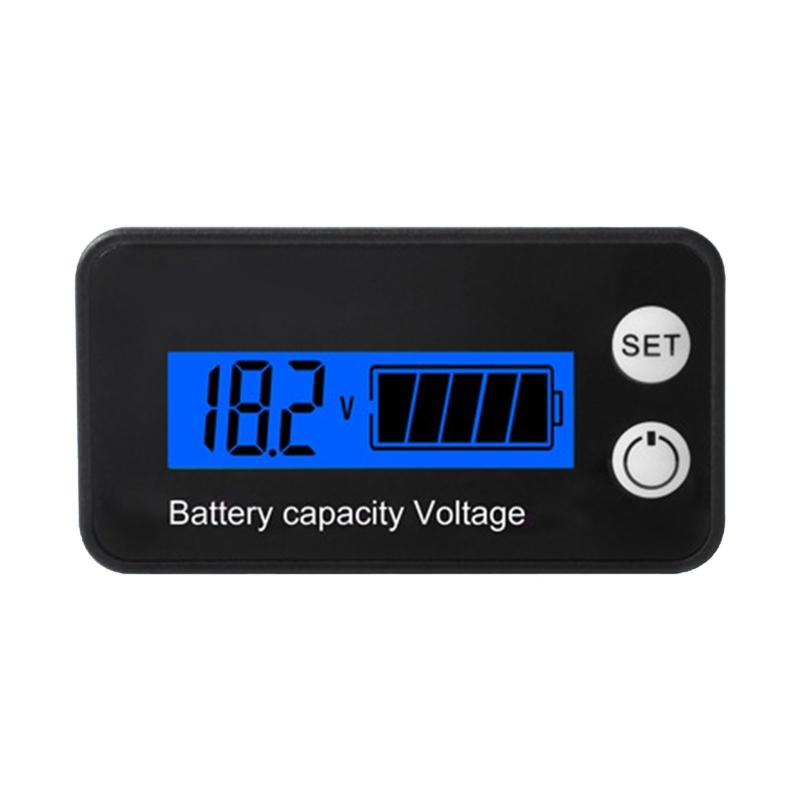 Portable Battery Meter Battery Capacity Voltage Indicator Battery Gauge Monitor for Smart Calibration Battery Status Tes