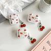 Niedlicher Luxus Kristall Kirsch Anhänger für Apple AirPods 4 3 2 1 Bluetooth Kopfhörerhülle für Airpods Pro Soft Cover Schutzhülle
