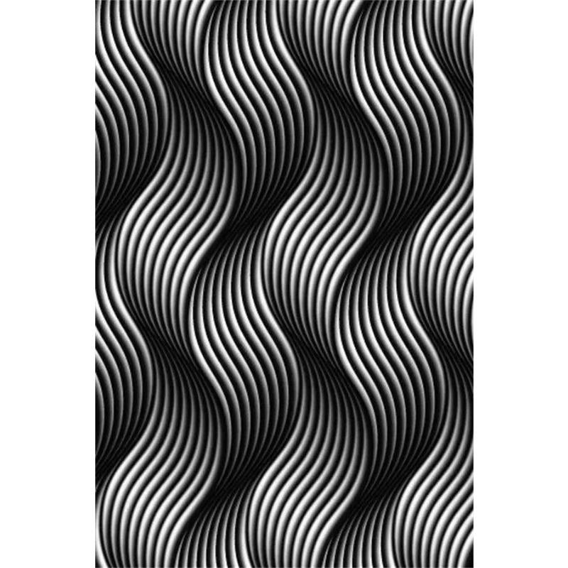 Stampe Poster con Illusioni Ottiche Astratte Per Soggiorno Decorazioni per la Casa Bianco e Nero Trippy Psichedelico Pittura su Tela Arte da Parete