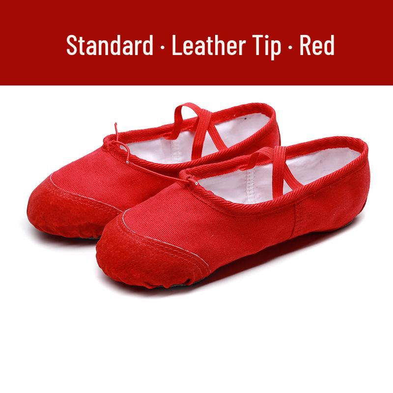 

Жіночі та дитячі танцювальні туфлі з котячою лапкою - М яка підошва, взуття для йоги, народних танців, балету Size 27