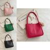 Casual And Spacious Pu Leather Tote Bag With Magnetic Closure For Daily Use