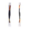 Quiet Mode Cable Adapters Speed Reduction Solution Quiet Adapters Reduce & Noise Rank Upgrades for PC Case Fan