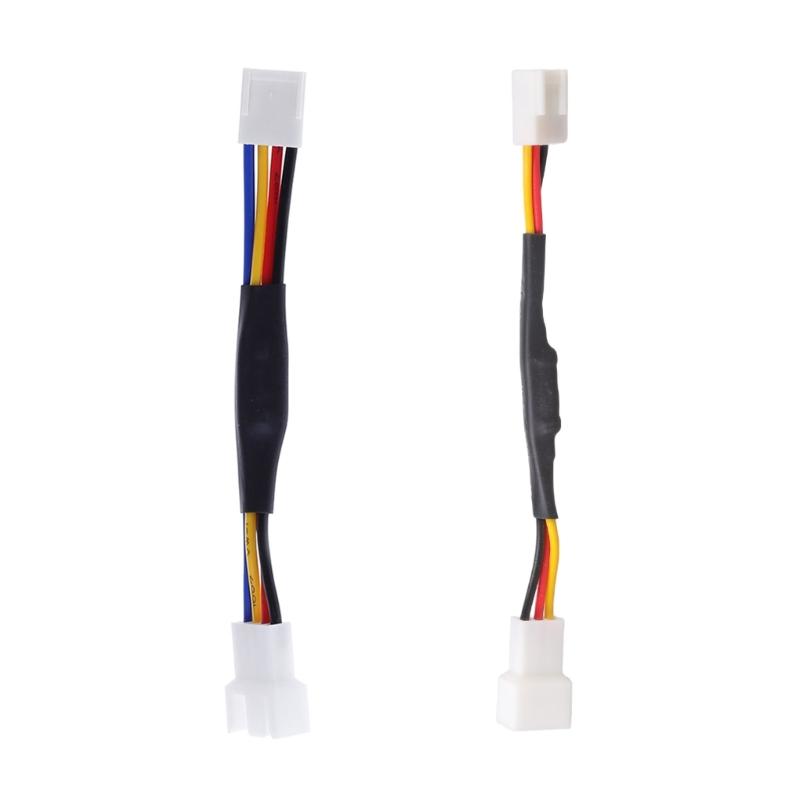 Quiet Mode Cable Adapters Speed Reduction Solution Quiet Adapters Reduce & Noise Rank Upgrades for PC Case Fan