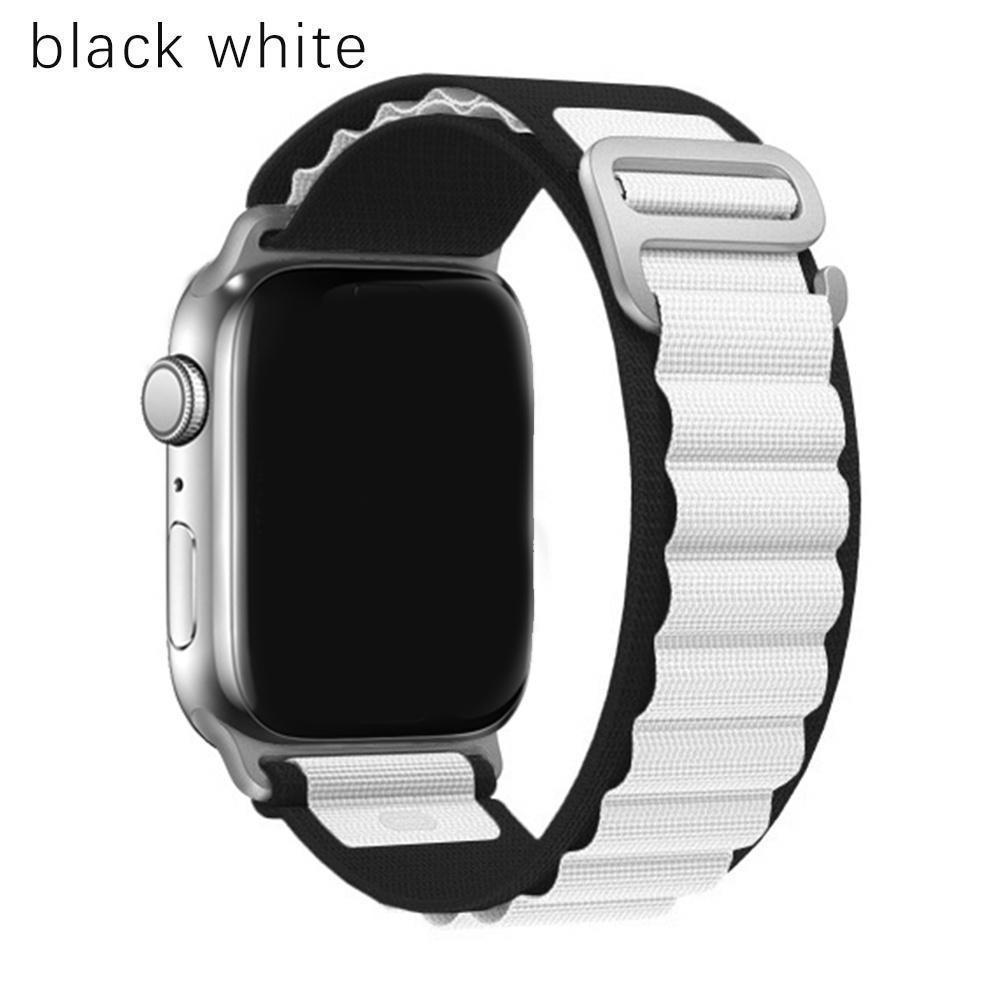Alpine Loop Band for Apple Watch Ultra 2/Ultra 49mm 45mm 41mm 44mm 40mm 42mm Sport Nylon Outdool Breathable Strap for iWatch Series 9 8 7 SE 6 5 4 3