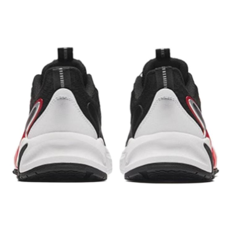 Anta Fashionable Versatile Non-Slip Wear-Resistant Low-Top Casual Shoes Kids Sneakers Black Red 312438808-7