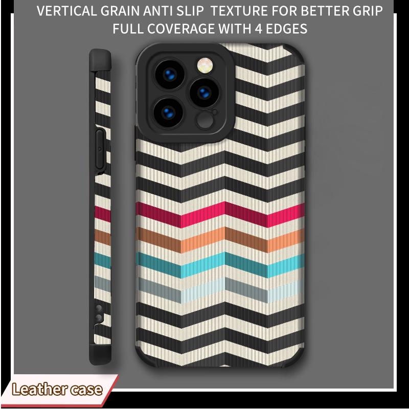 

Чехол из мягкого силикона с вертикальным зернистым рисунком зеленого цвета с 3D-принтом, задняя крышка с объективом камеры, полная защита для iPhone iPhone 16