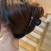 Koreanischer Neuer Stil High-End Vielseitig Matte Textur Leopardenmuster Herz Stern Haarspange, Große Größe für Frauen