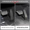Car Accelerator Fuel Brake Pedal Pedals for Land Rover Range Rover Vogue L322 2005-2012 Non Slip Pads Car Accessories