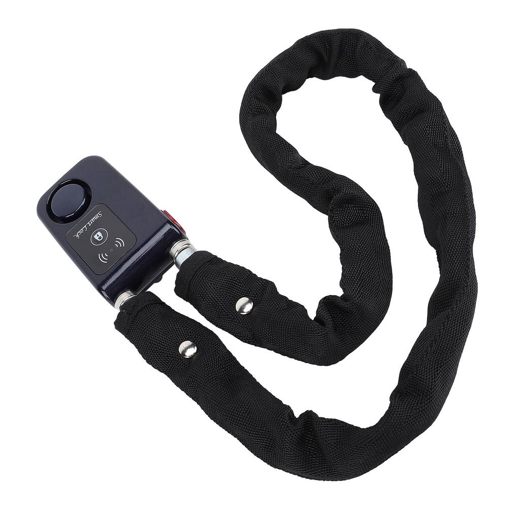 Lucchetto a Catena per Veicoli BT Impermeabile Controllo APP Avviso di Vibrazione Lucchetto Antifurto Intelligente per Biciclette Elettriche Motociclette