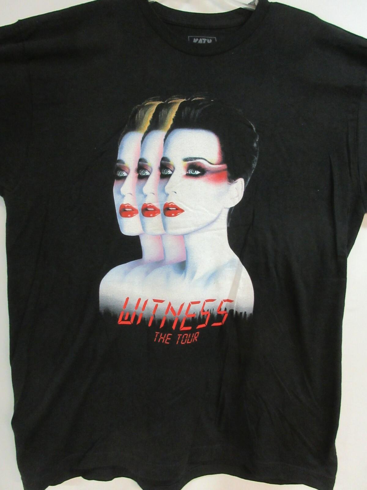 KATY PERRY OFFICIAL MERCH TRIPTYCH 2017-18 TOUR BAND CONCERT MUSIC MEDIUM Unisex T-Shirt S