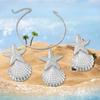 Starfish Shell Necklace Pendant Earring Women Girls Gifts Jewelry Party Gift