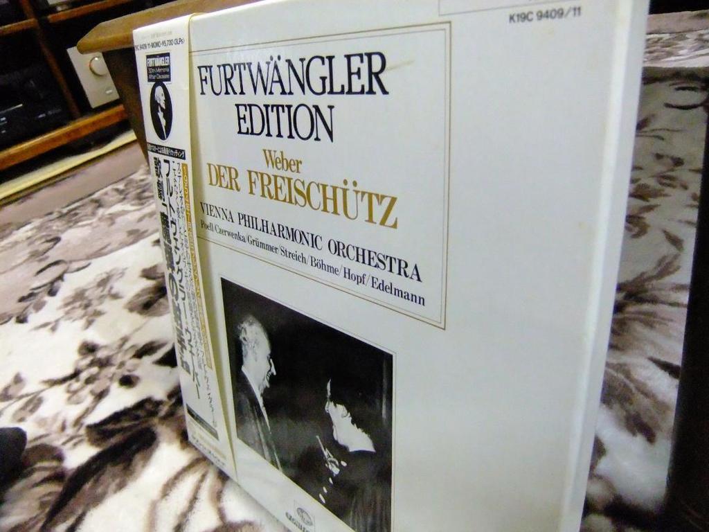 [USED] Furtwängler / Vienna Philharmonic Weber "Der Freischütz" Complete MONO