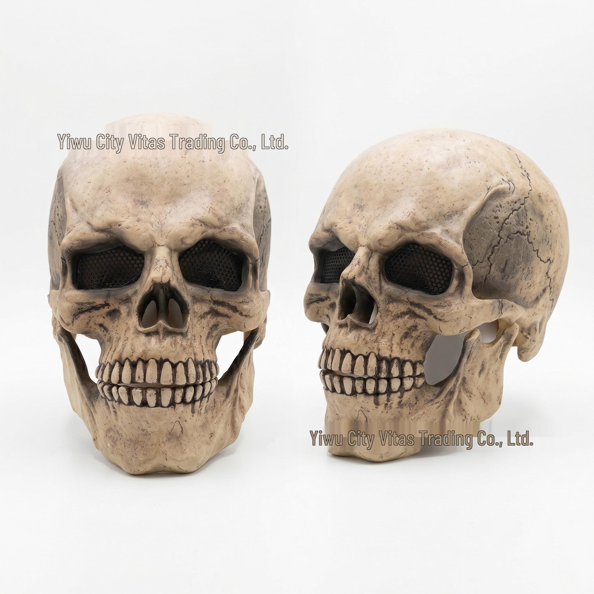 Halloween Skull Latex Mask - Call of Duty Carnival Costume Prop