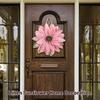 Linen Sunflower Home Decoration, Festive Fabric Doorplate, Artificial Flower Pendant