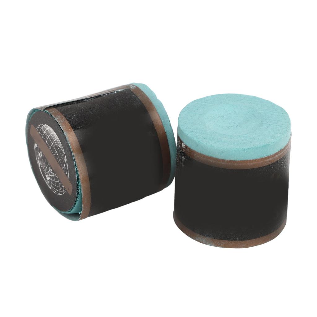 2pcs Pool Cue Billiard Chalk Billiard Cue Chalk Billiard Accessories Cylinder Strong Adhesion Light