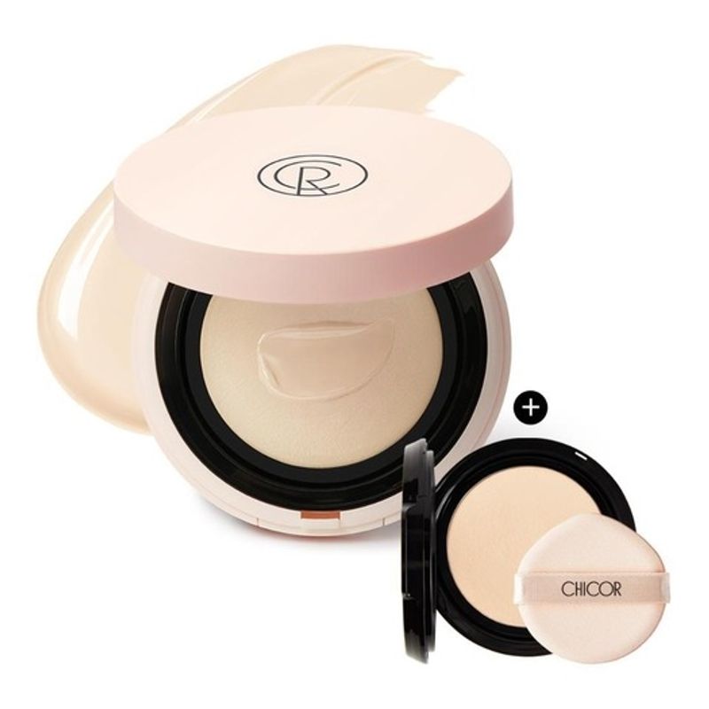 [NEW/Sunshine] Chicor Makeup Shine Mesh Cushion Set (Main Product + Refill)
