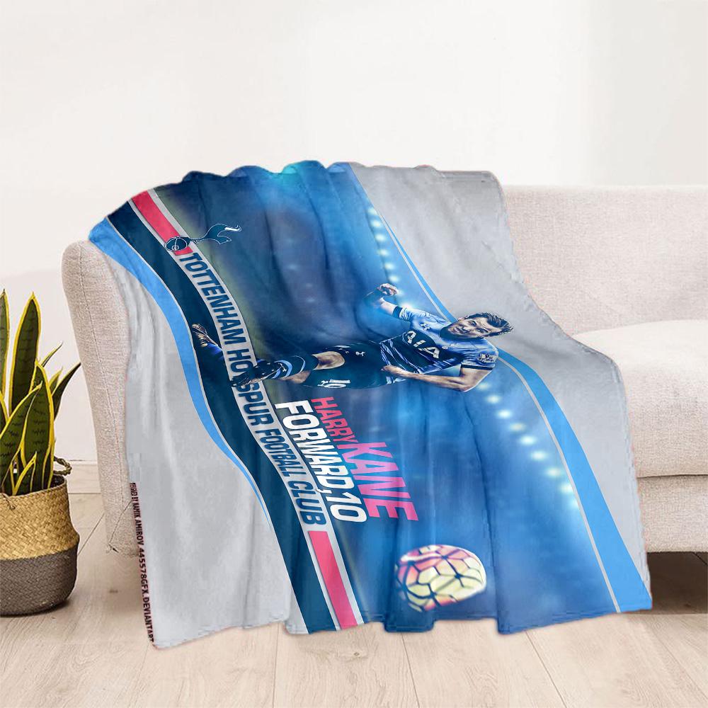 Football Player Celebration Blanket Ultra-Soft Great for Bed Seaside Chair Four Seasons Universal Modern Gifts For Family Or Friends