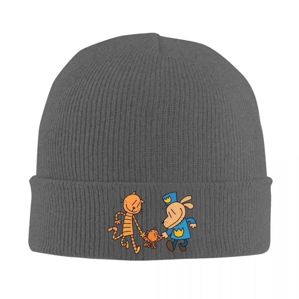 Dog Unisex Lil Petey And Big Petey Fan Art Warm Knitted Cap Bonnet Hat Autumn Winter Outdoor Beanies Hats for Unisex Adult