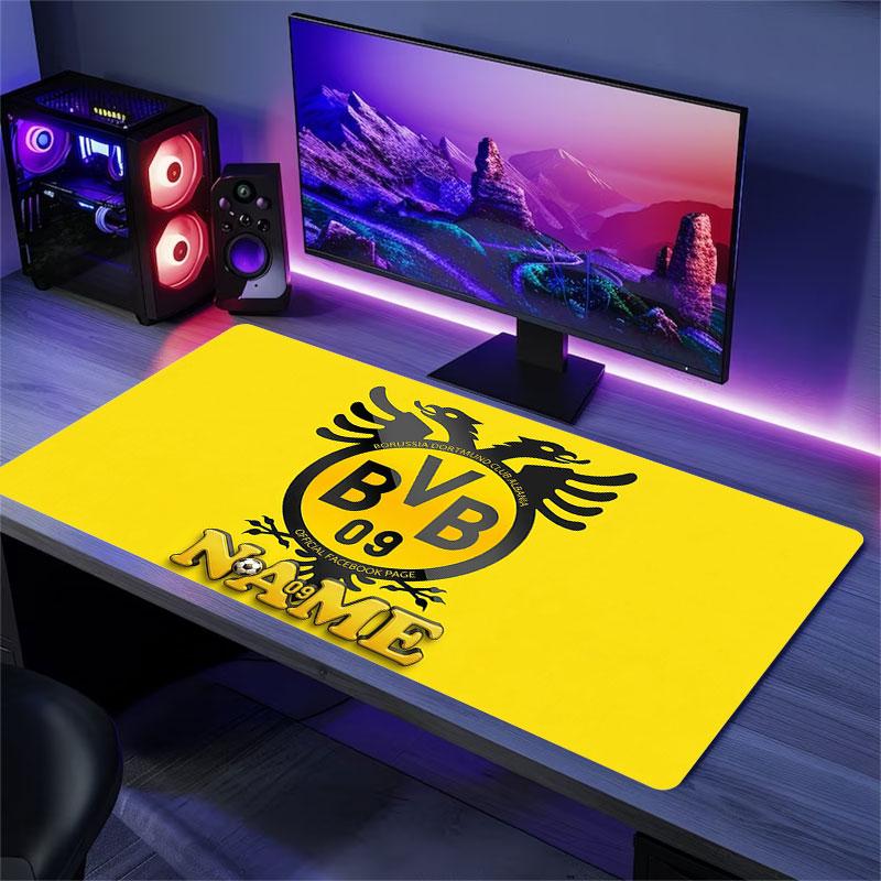 Custom Name,BVB 09 Mouse Pad, Large Gaming Desk Mat, Non-slip XXL Mousepad for Laptop & Tablet, Mini PC Playmat with Stitched Edges