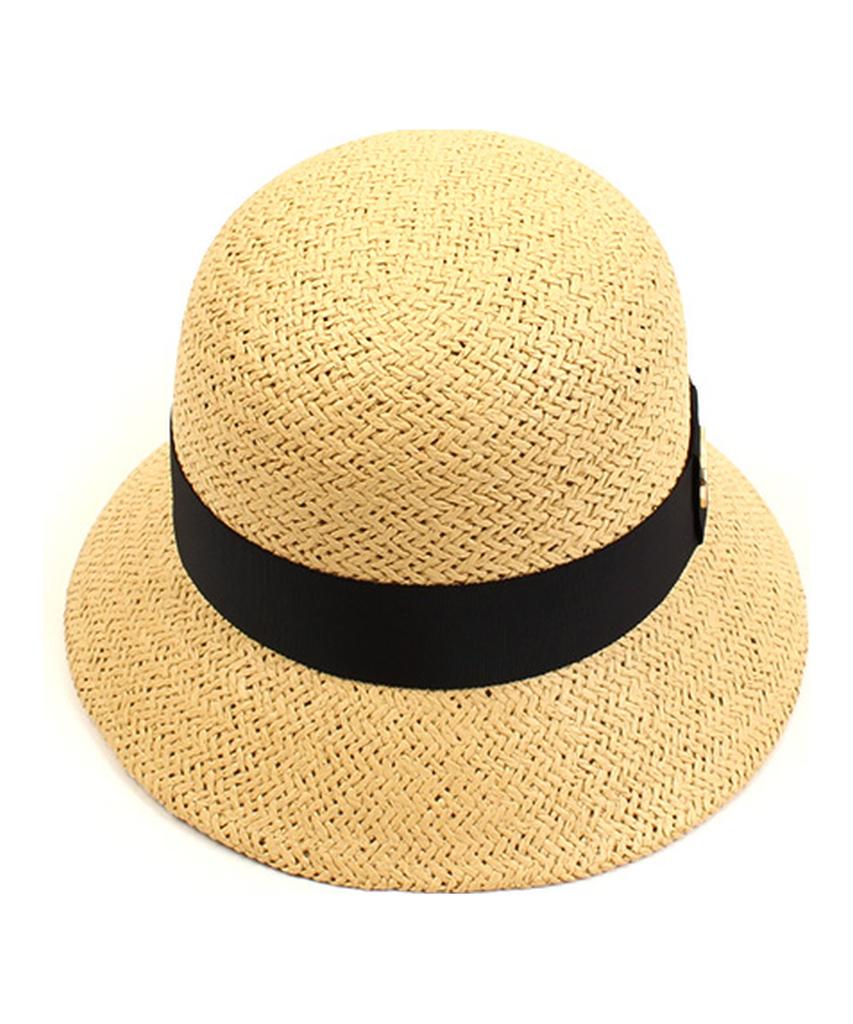 Yunibeosyeolkemiseuteuli Cool Beige Cloche Hat Summer Fedora