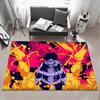 Anime F Fire Force Floor Mat Eco Flannel Doormat Non Slip Odorless Indoor Floor Rug Soft Short Plush Home Mat
