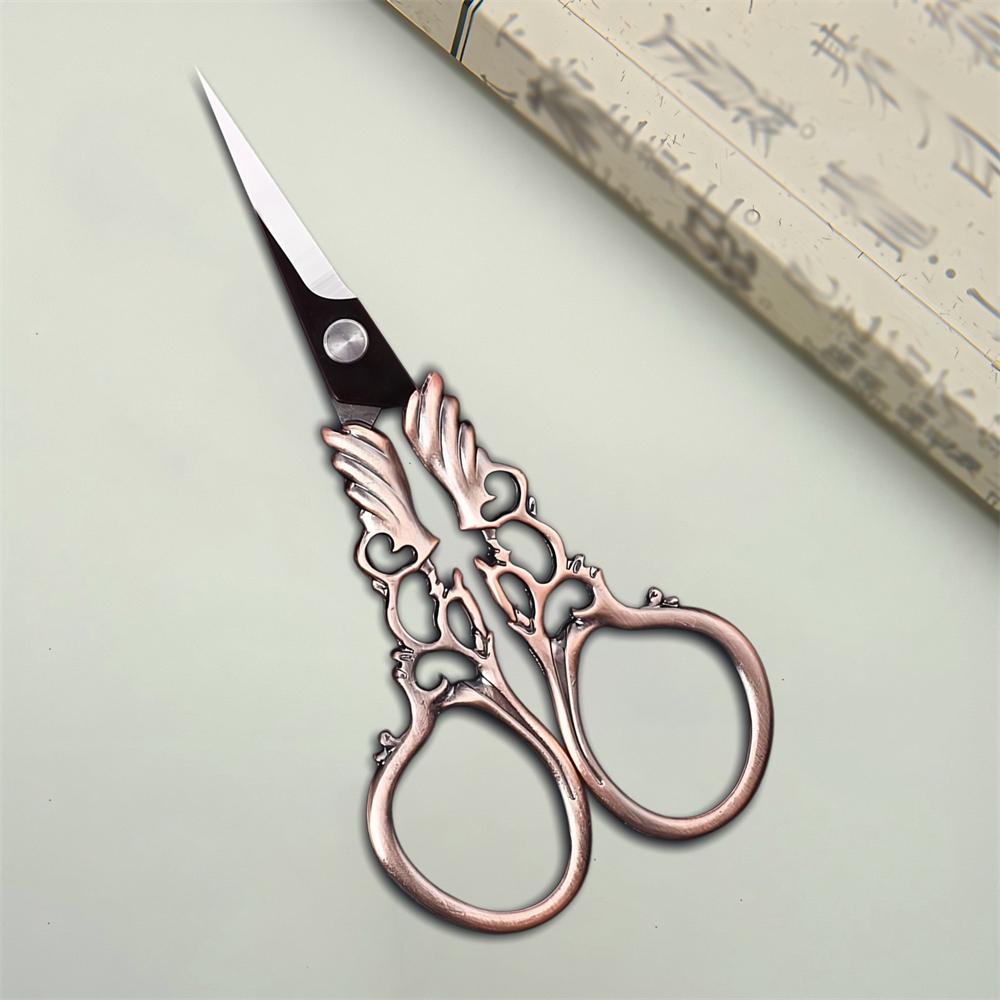 

1/4PCS, Vintage Scissors Sewing Fabric Cutter Embroidery Scissors Sewing Crafting Tool Mini Scissors Thread Sewing Tools