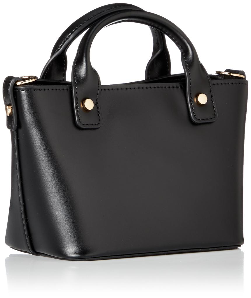 Cuco Leopard Print Jacquard 2-Wege Mini-Tragetasche 2353111040 Schwarz (210)