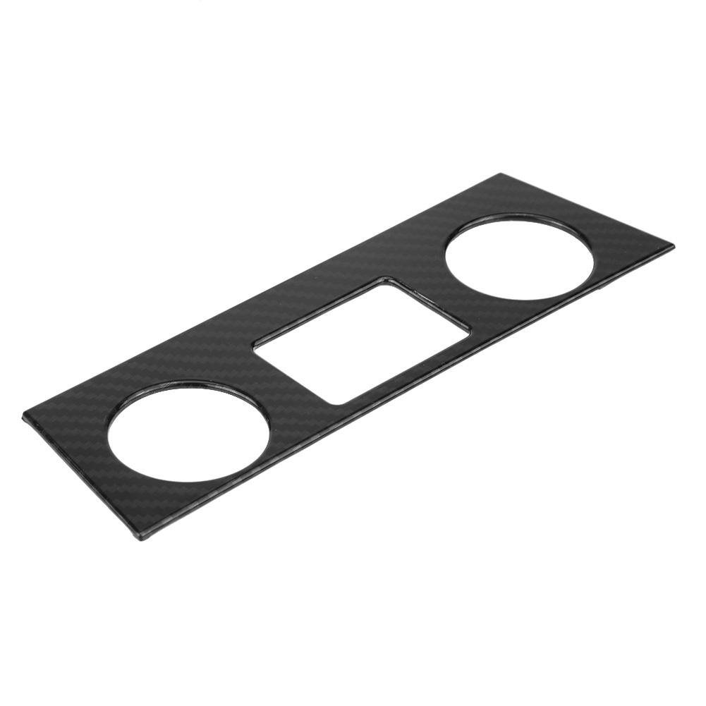 Interiør Klimaanlegg Knapp Deksel Trim for Hyundai Encino Kauai Kona 1720 SUV Karbonfiber