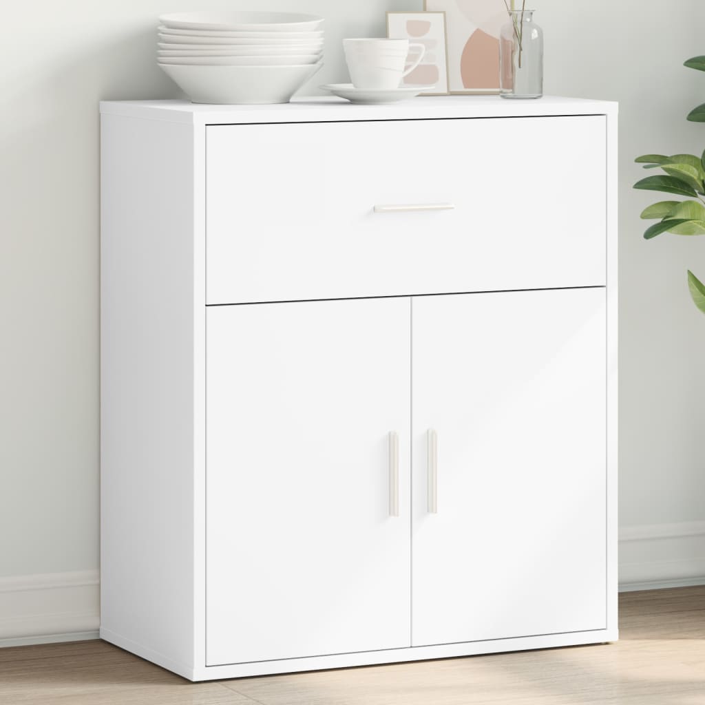 Vidaxl Cabinet, White, 60X31X70 Cm, Wood-Based Material