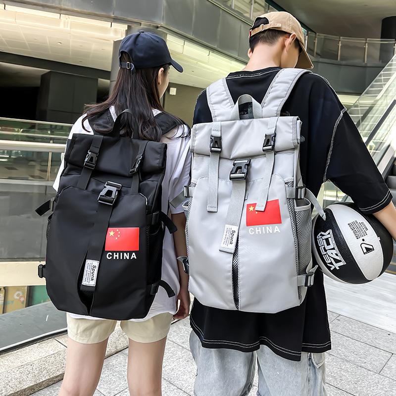 Sports Style, Fitness Model, Locomotive, Basketball, Big Backpack, New Fashionable and Large-capacity Backpack.