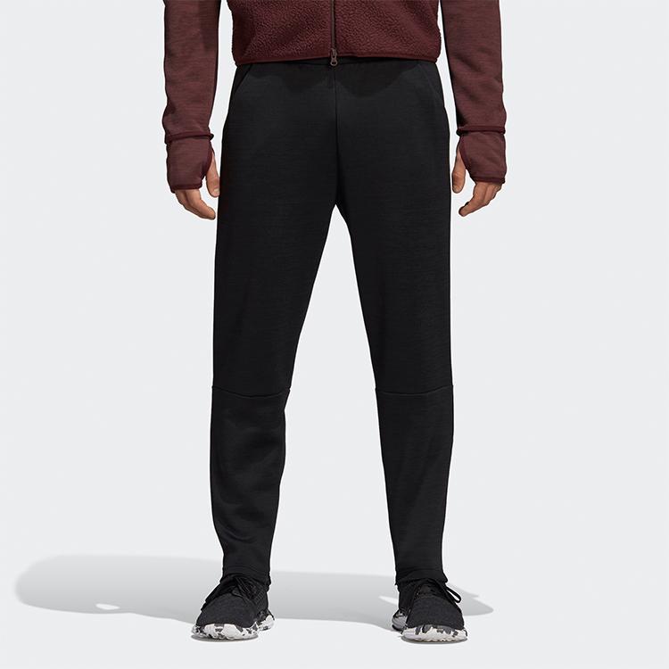 Adidas ZNE Knit Track Pants Men Bottoms Black D74654