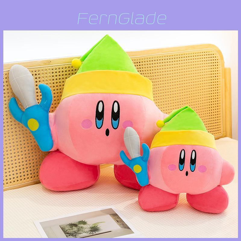 Plush Kirby Sword Character Toy With Soft Crystal Velvet For Kids And Collectors