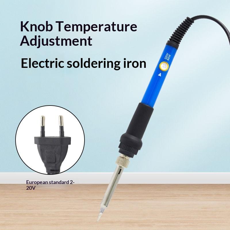 60W Adjustable Temperature Soldering Iron Fast Heat Us Eu Plug 110V 220V For Pcb Repair Diy Welding