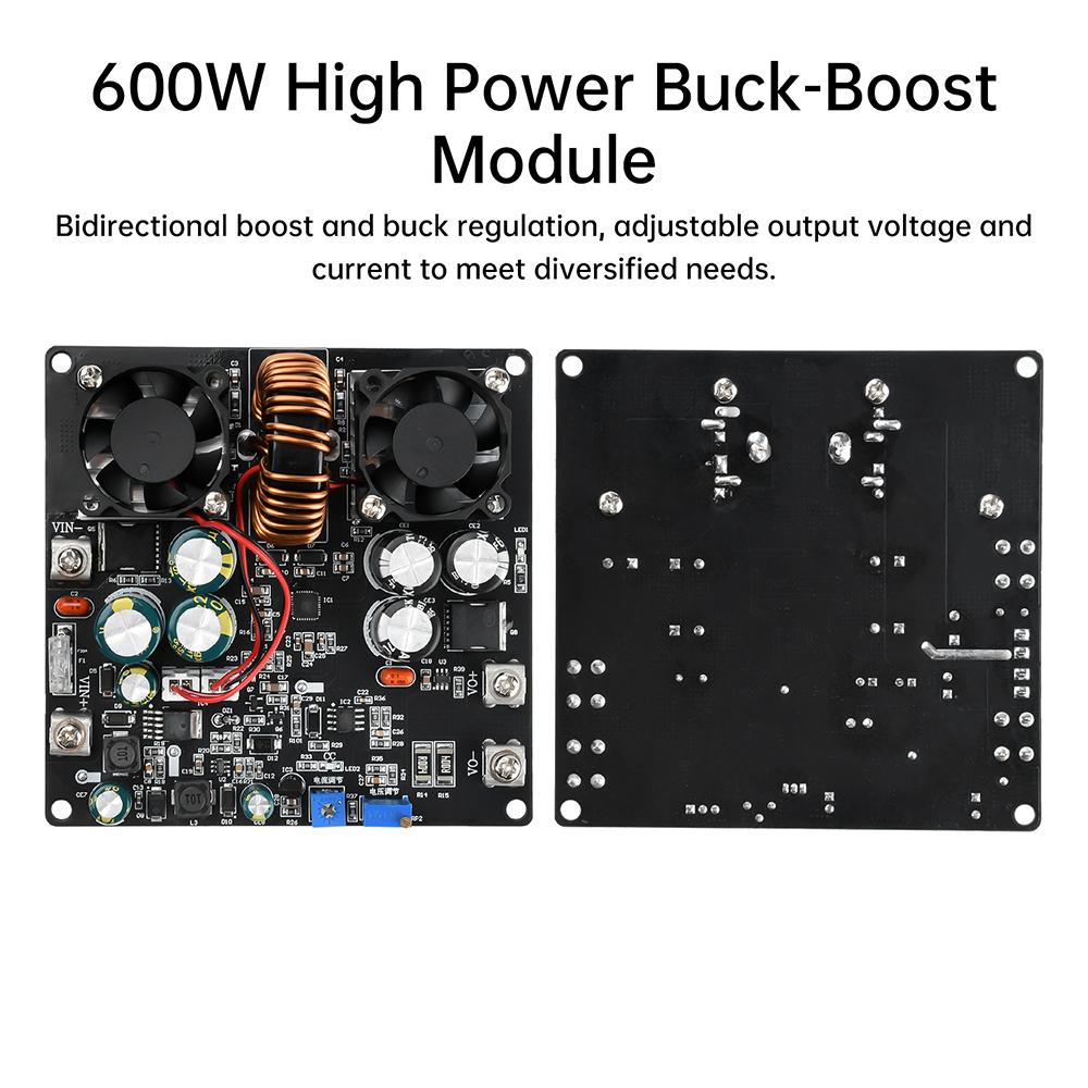 DC-DC Buck Boost Converter Module 7-70V To 2-55V 600W/2-80V 700W 20A Adjustable Step Up Down Voltage Regulator