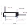 Adjustable Hole Opener Diameter 40-250mm/1.57-9.84'' Multifunctional Hole Cutter Woodworking Tools for Gypsum Board